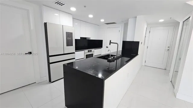 a close view of a sink in a bathroom