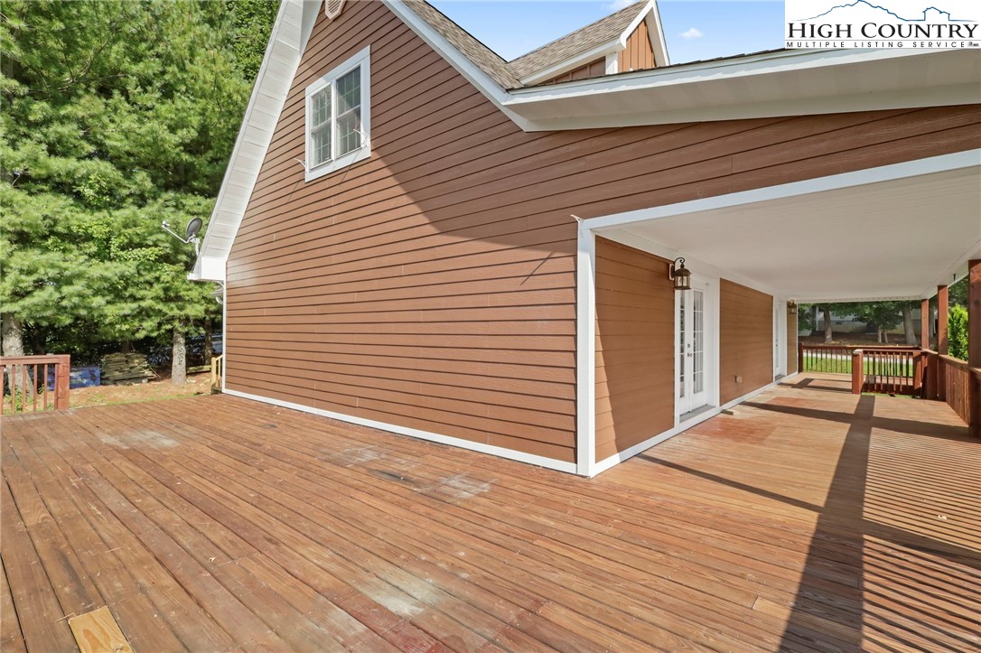 112 Rolling Hill Drive Boone, NC 28607 - Photo 30 of 31 a view of a backyard with a patio