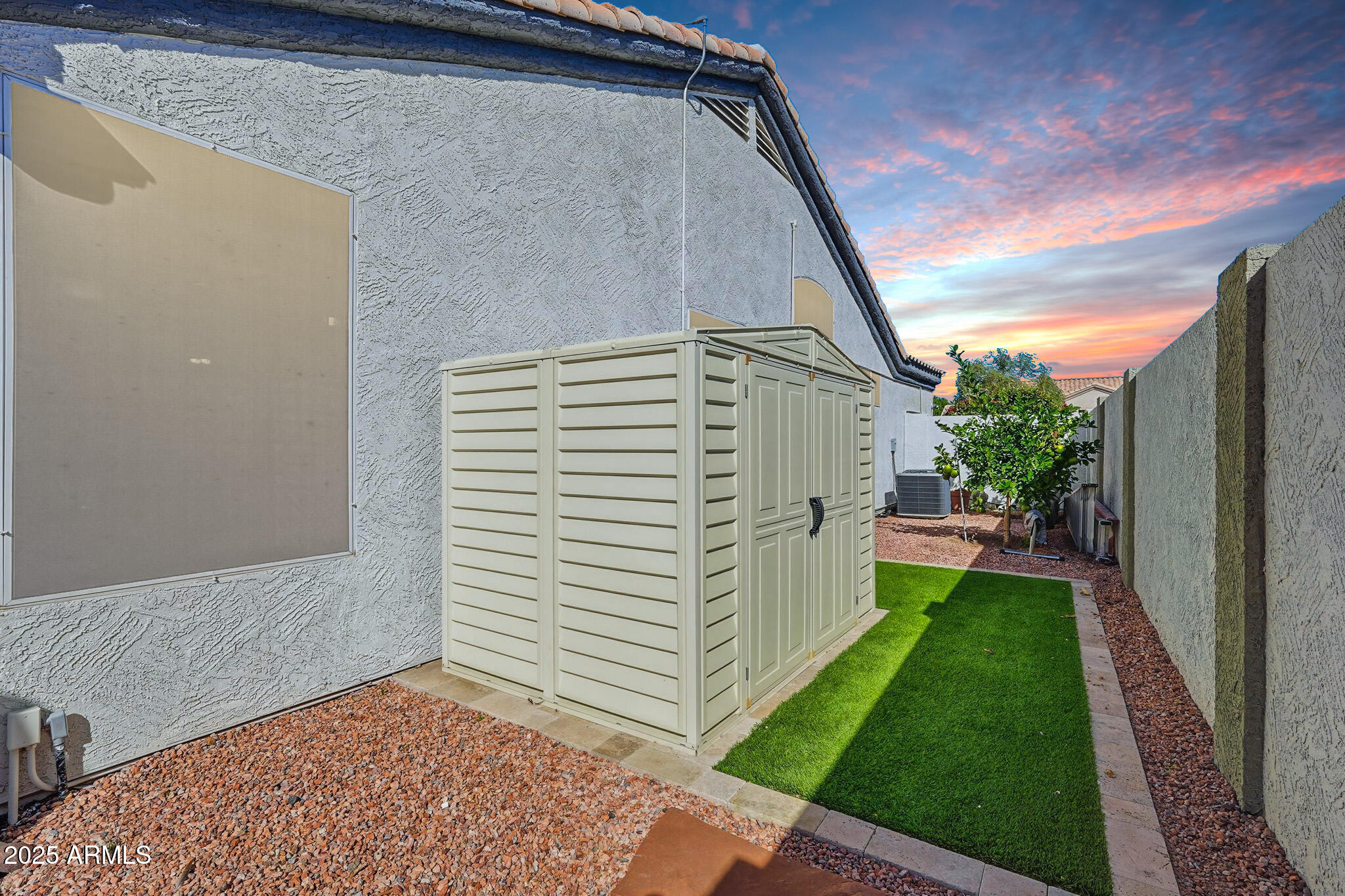 7137 East Laguna Azul Avenue Mesa, AZ 85209 - Photo 48 of 58 a view of a back yard of the house
