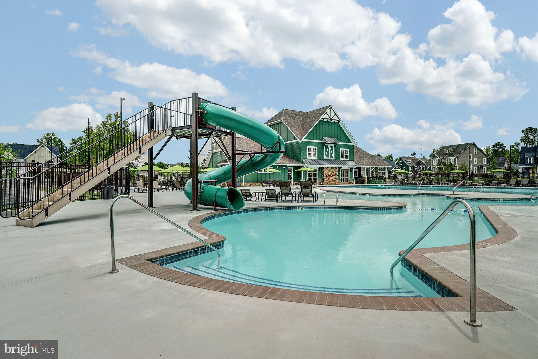 15753 Whirland Drive Midlothian, VA 23112 - Photo 4 of 4 Kids pool with waterslide.