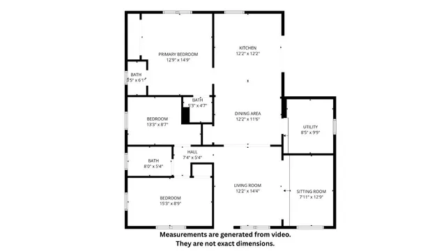 a picture of a floor plan