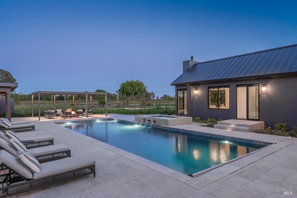 601 Napa Road Sonoma, CA 95476 - Photo 14 of 14 a view of a house with pool and chairs