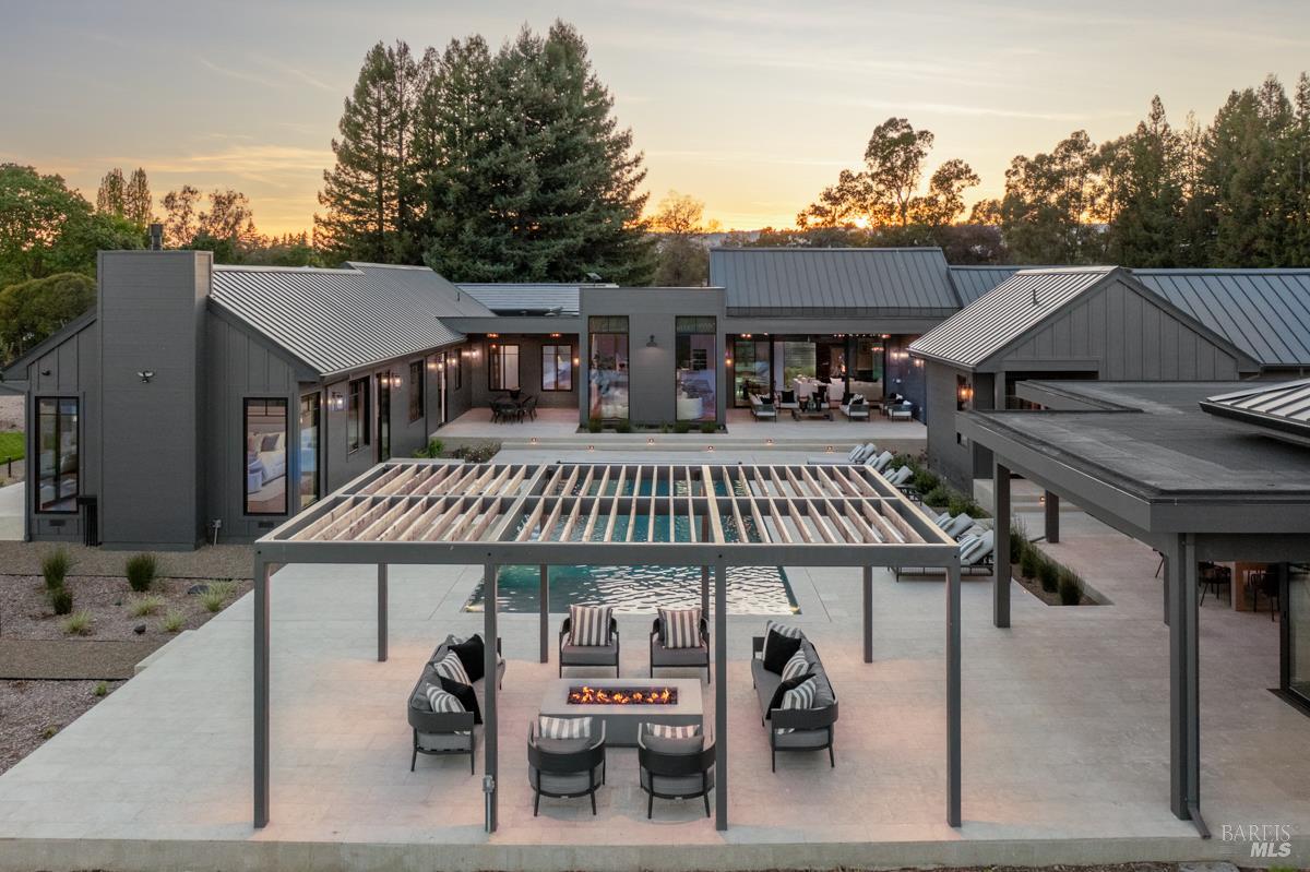 601 Napa Road Sonoma, CA 95476 - Photo 5 of 14 a view of a house with a patio