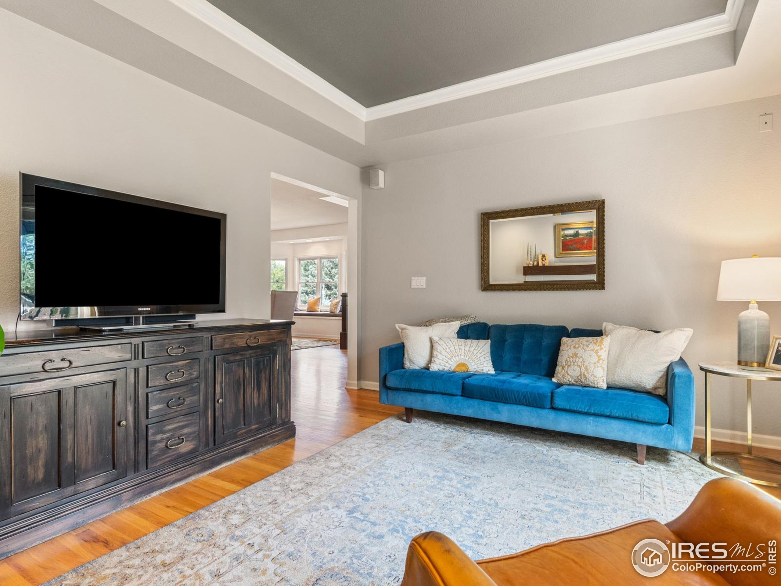 234 Mohawk Drive Boulder, CO 80303 - Photo 15 of 49 a living room with furniture and a flat screen tv