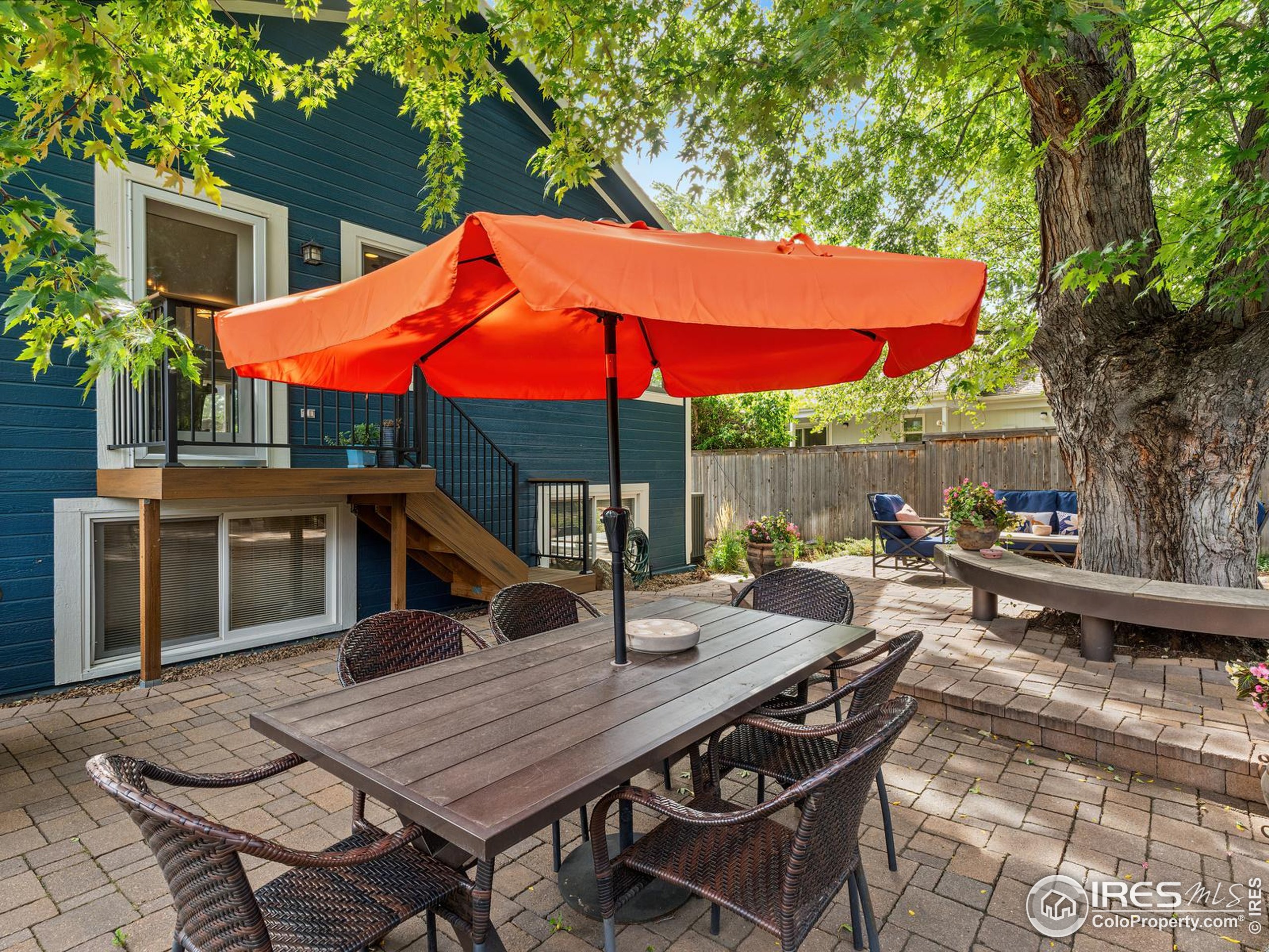 234 Mohawk Drive Boulder, CO 80303 - Photo 23 of 49 a view of house with backyard outdoor seating and wooden floor
