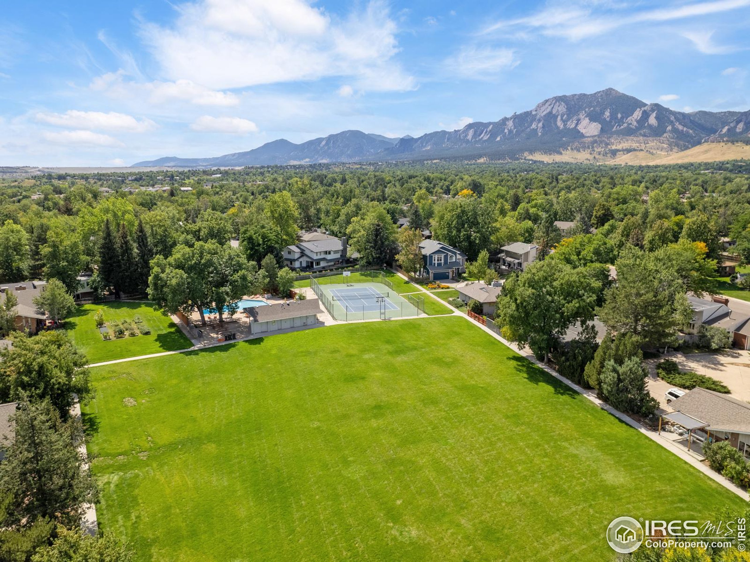 234 Mohawk Drive Boulder, CO 80303 - Photo 41 of 49 a view of a city with mountains in the background