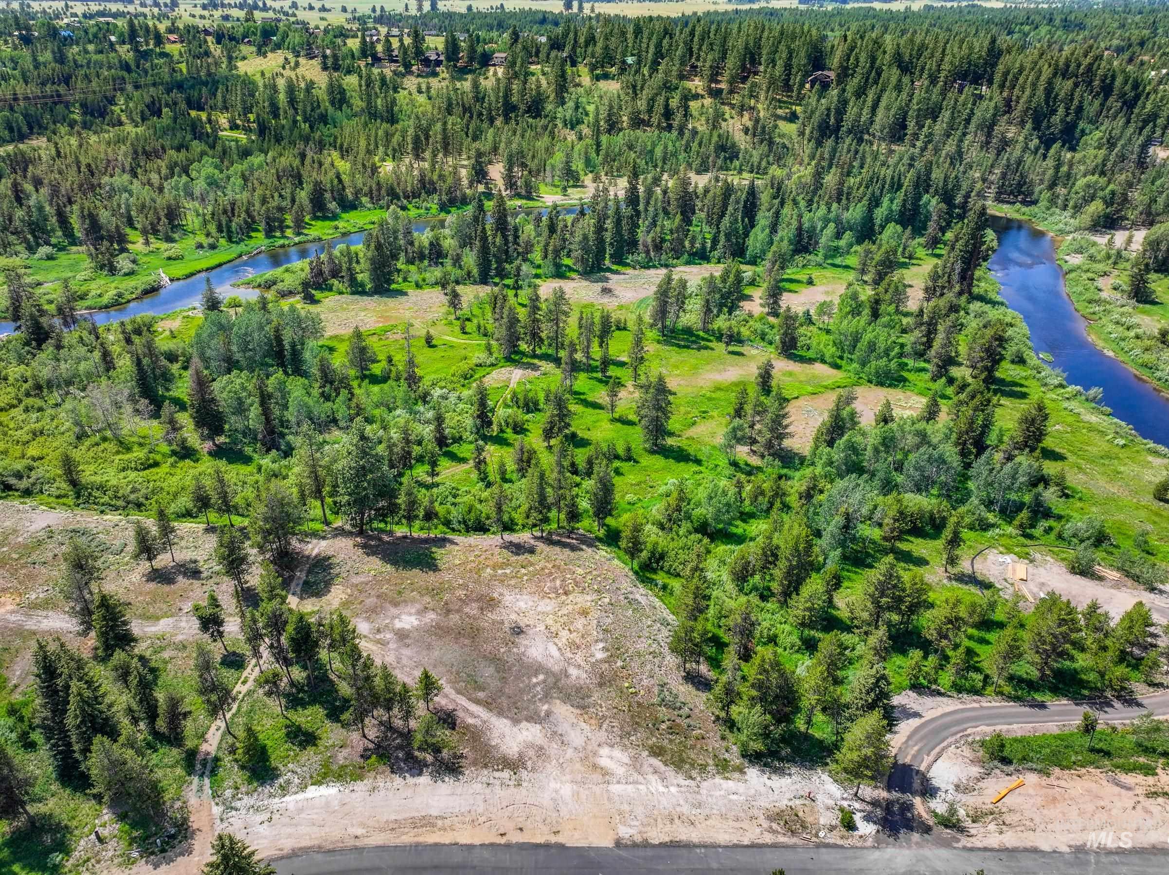 Lot 60 River Ranch McCall, ID 83638 - Photo 15 of 20 Drone / aerial view of a nearby body of water and a forest