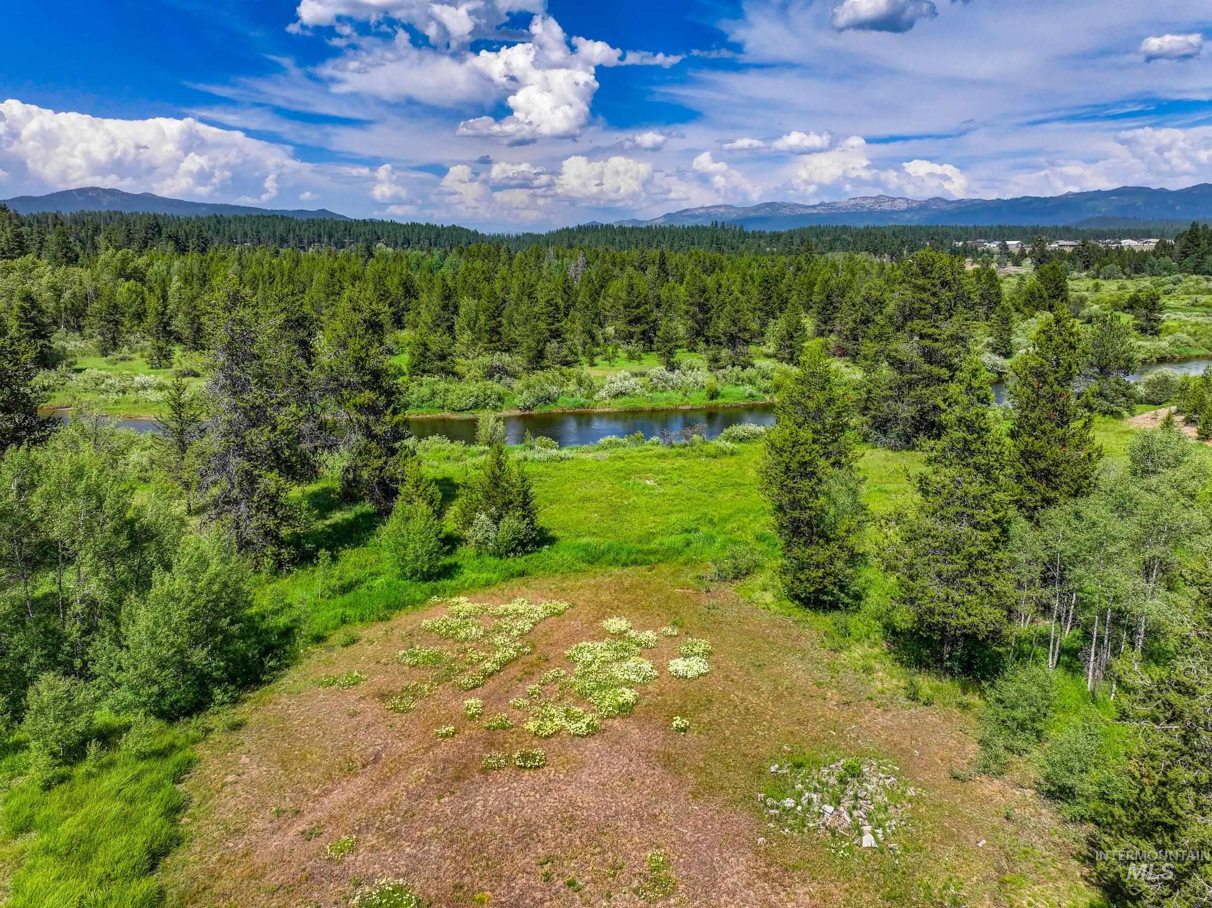Lot 60 River Ranch McCall, ID 83638 - Photo 10 of 20 Drone / aerial view of a water and mountain view