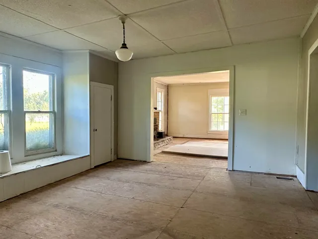 a view of livingroom with window