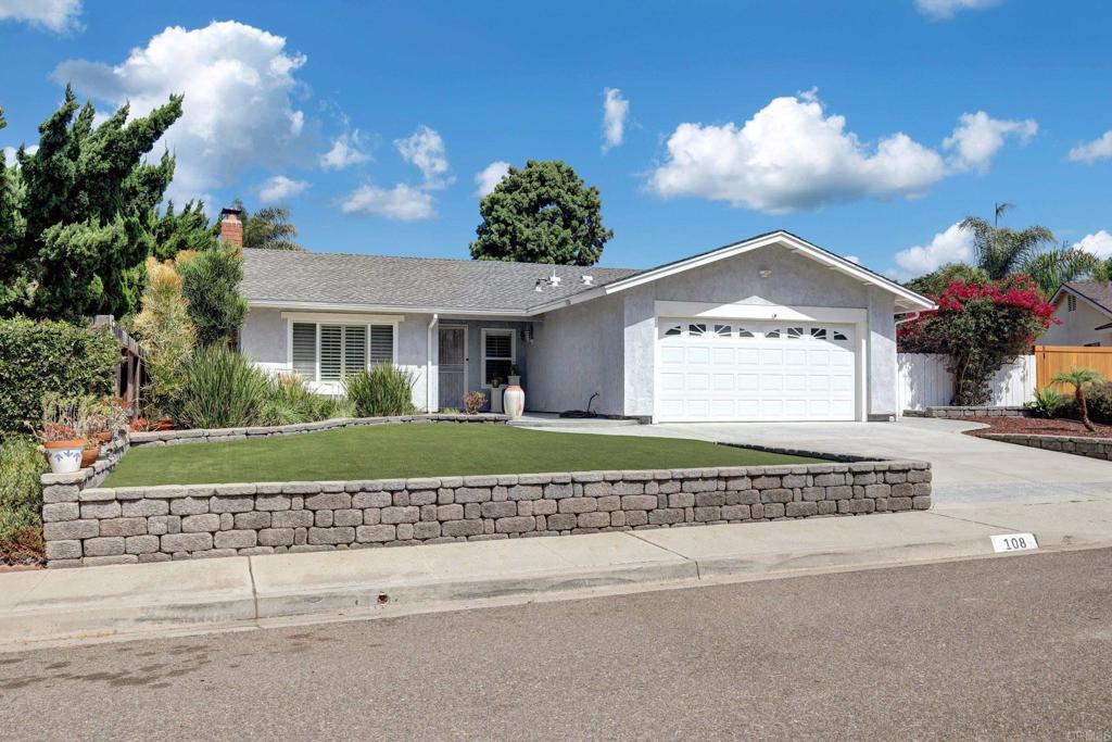 108 Blue Ash Court Encinitas, CA 92024 - Photo 3 of 35 a view of a house with a yard