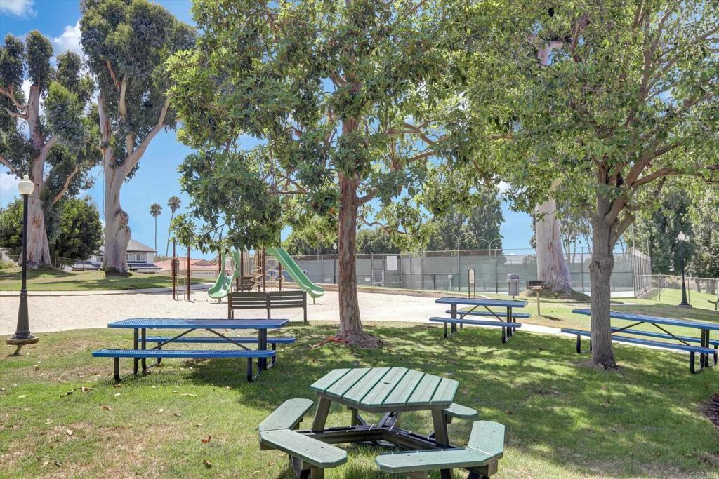 108 Blue Ash Court Encinitas, CA 92024 - Photo 32 of 35 a garden with trees in the background