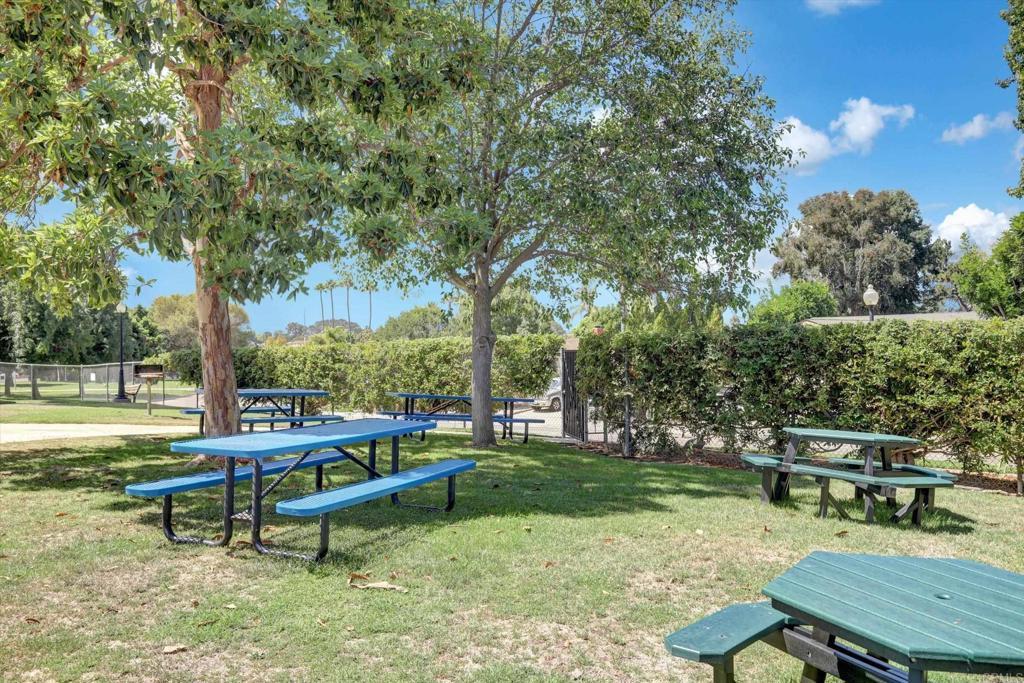 108 Blue Ash Court Encinitas, CA 92024 - Photo 33 of 35 a backyard of a house with table and chairs