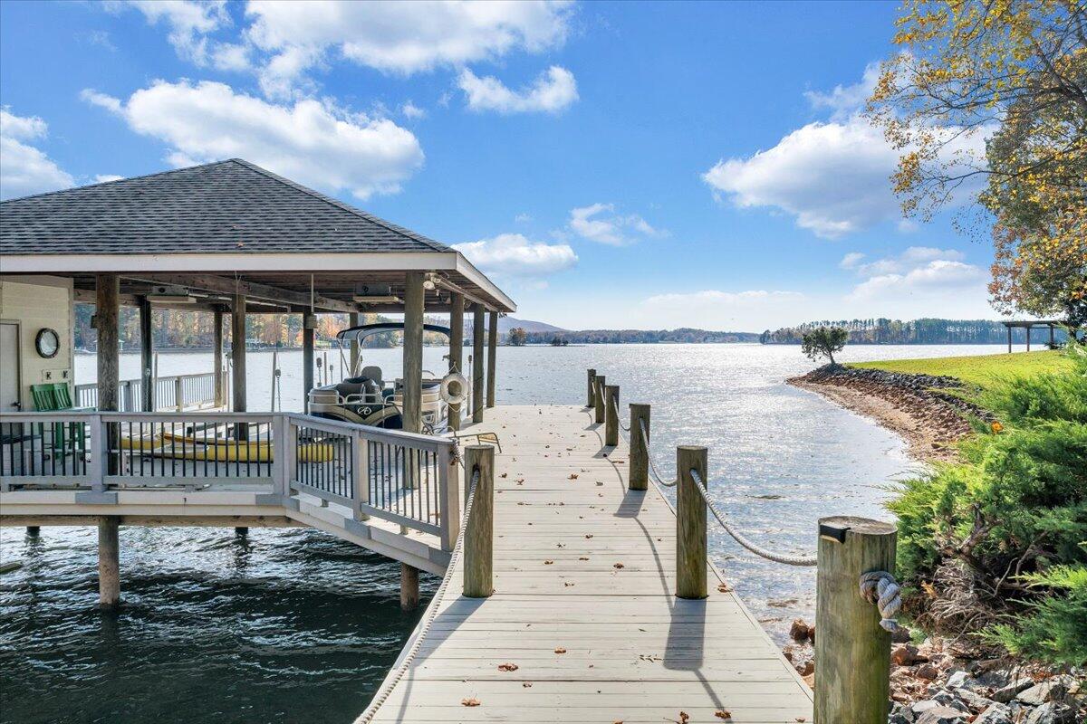 190 Tranquility Road Moneta, VA 24121 - Photo 116 of 170 a view of a house with a ocean view