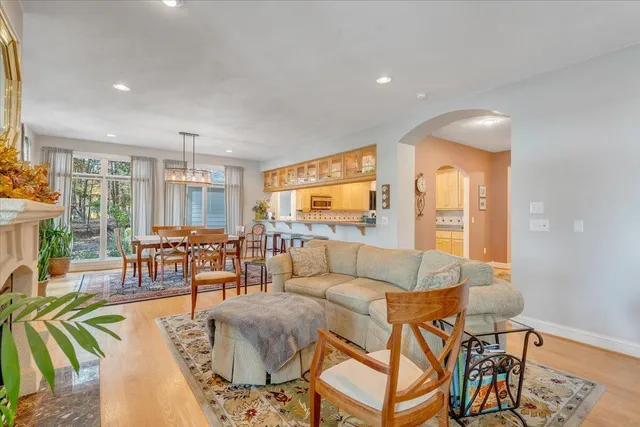 a view of a street from a balcony