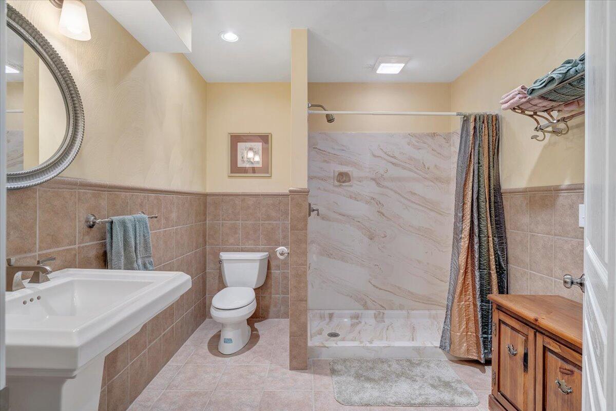 190 Tranquility Road Moneta, VA 24121 - Photo 93 of 170 a bathroom with a sink a toilet and shower