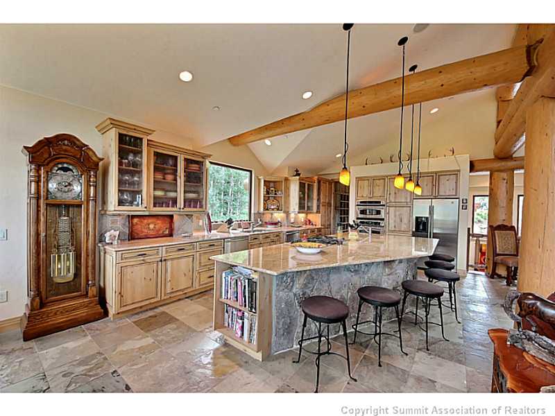 2560 Hunter's Knob Road Silverthorne, CO 80498 - Photo 6 of 25 Kitchen. Convection wall oven plus warming oven