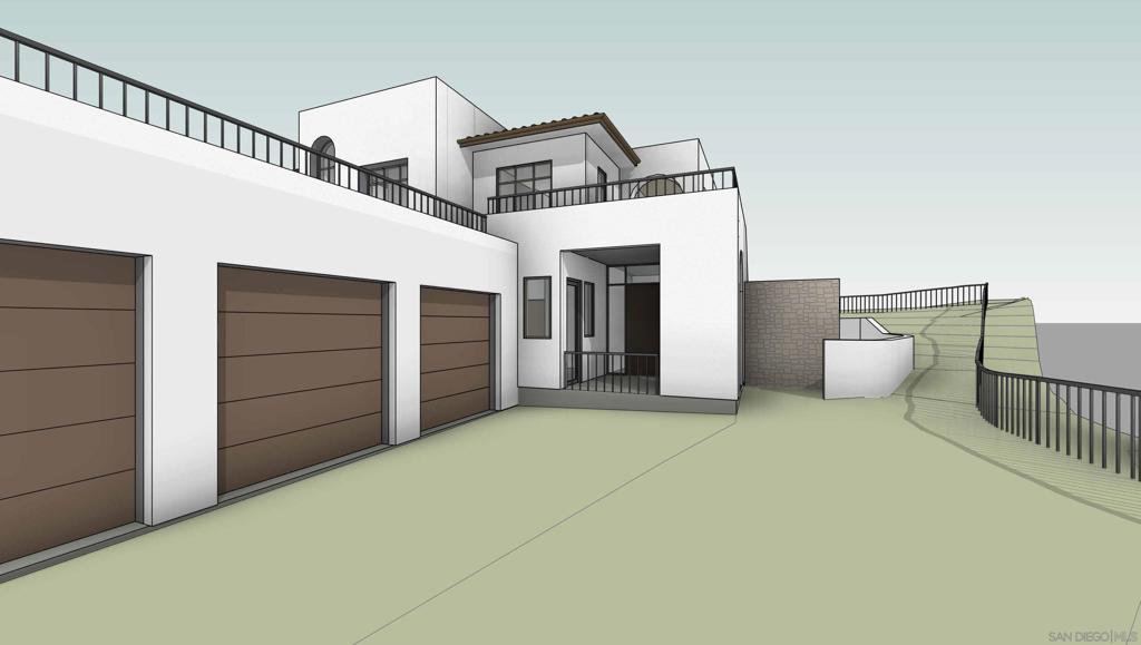 7687 Hillside Drive La Jolla, CA 92037 - Photo 7 of 16 a view of a house with a garage