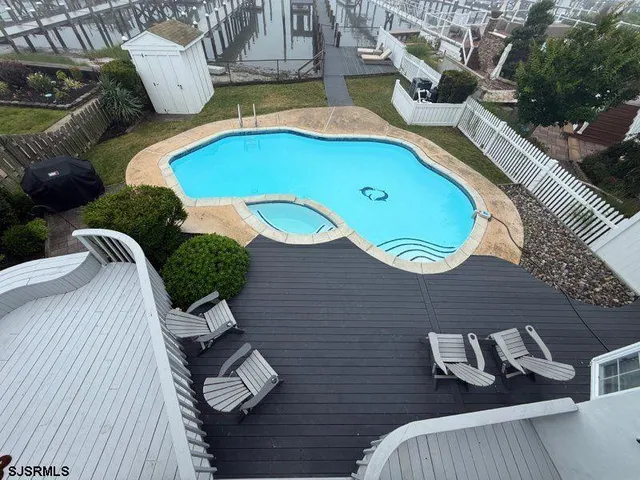 a view of outdoor space with seating area