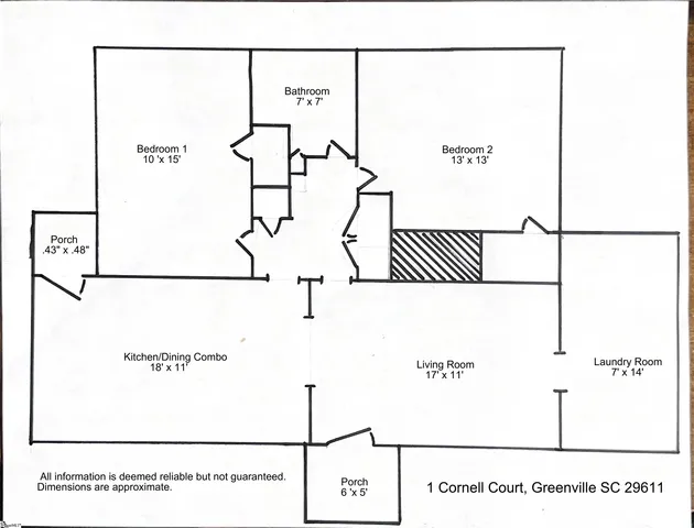$200,000 | 1 Cornell Court, Greenville, SC 29611