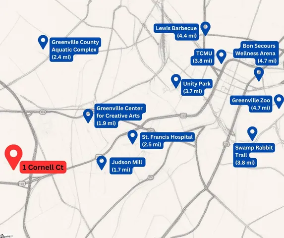 $200,000 | 1 Cornell Court, Greenville, SC 29611