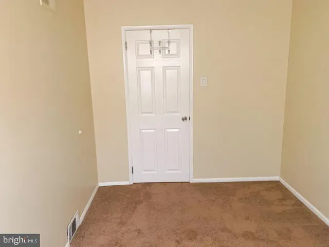 a view of empty room