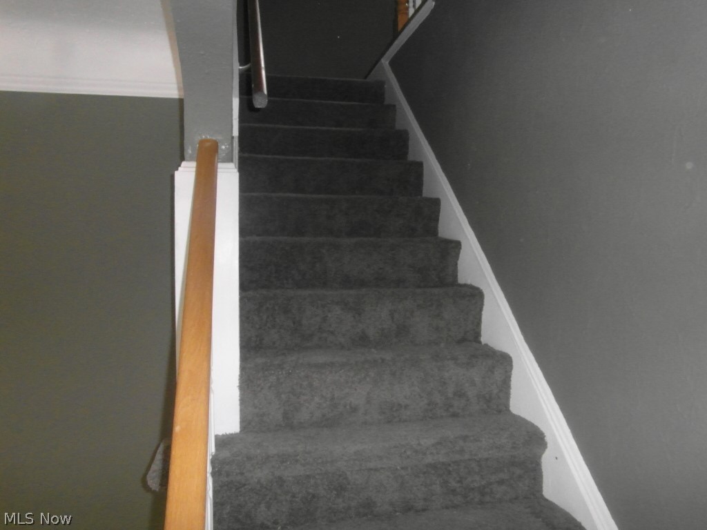 1222 Castleton Road Cleveland, OH 44121 - Photo 12 of 32 new carpeting on stairs