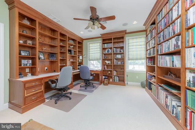 a view of a garden in front of the house