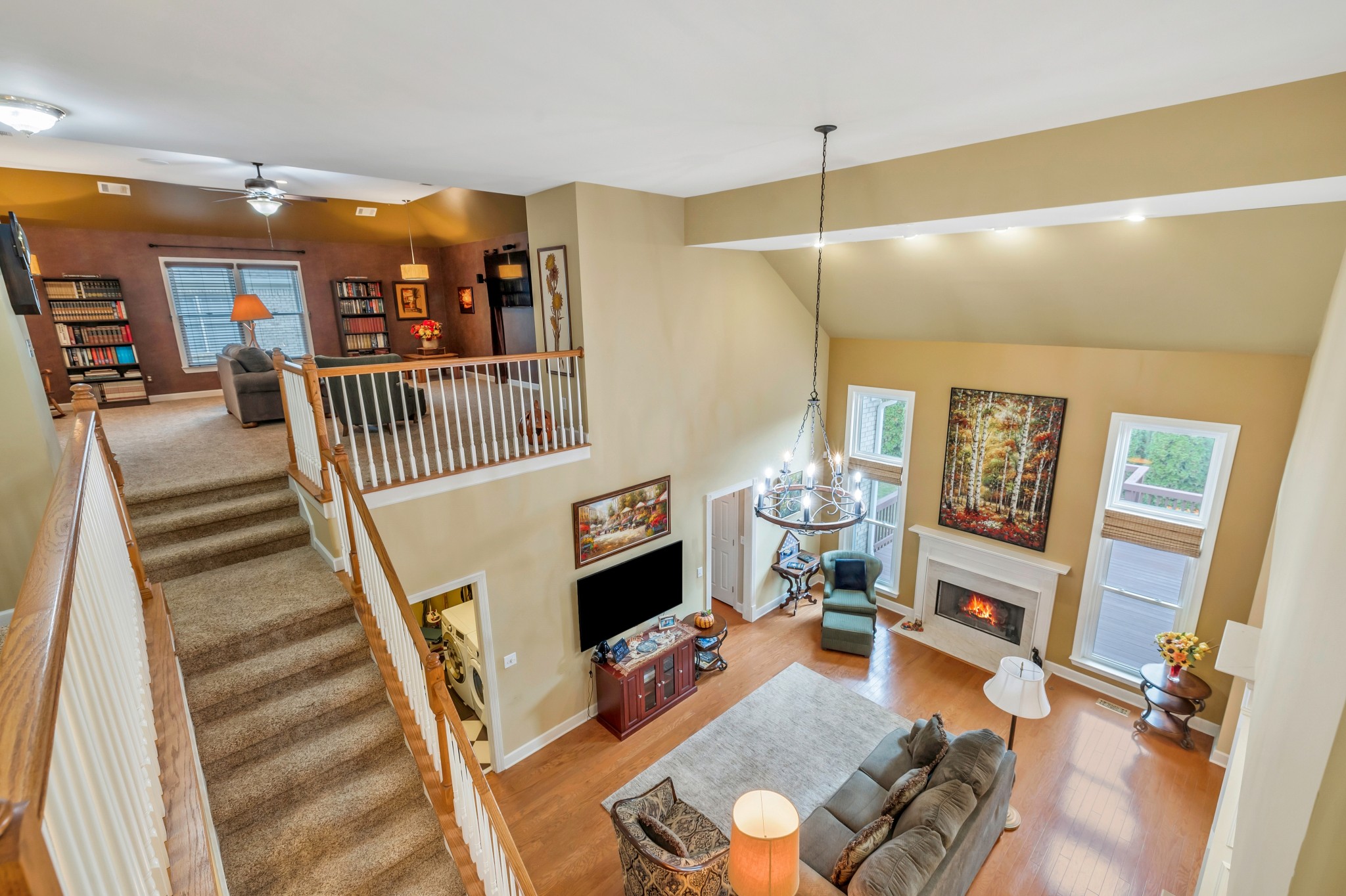 113 Cornerstone Circle Franklin, TN 37064 - Photo 27 of 58 a living room with furniture and a flat screen tv