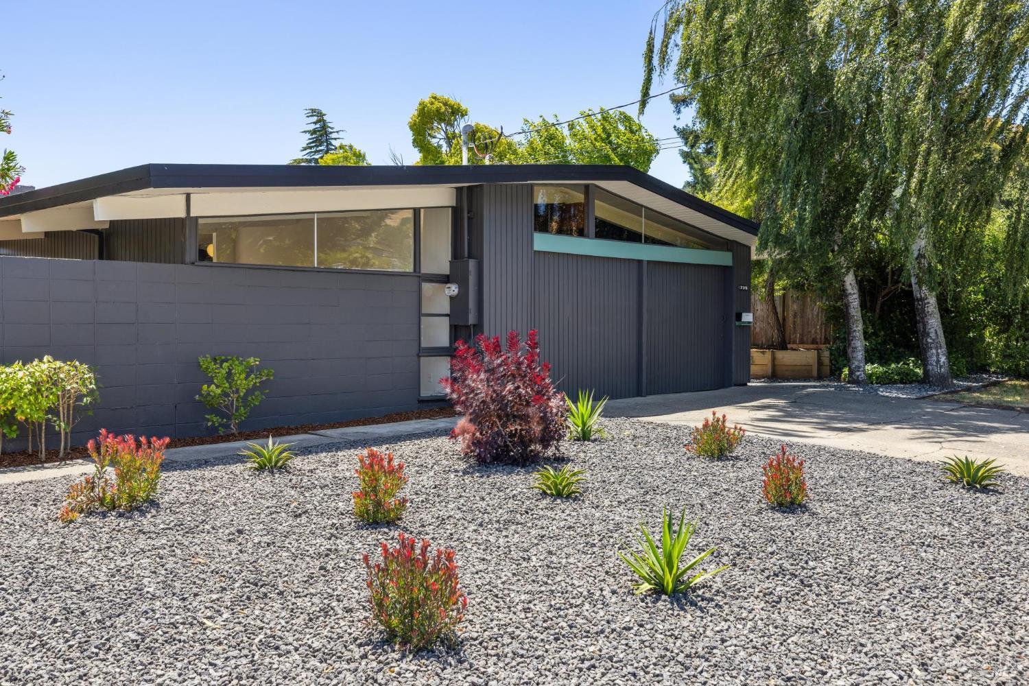 735 Pine Lane San Rafael, CA 94903 - Photo 1 of 1 a front view of a house with a yard