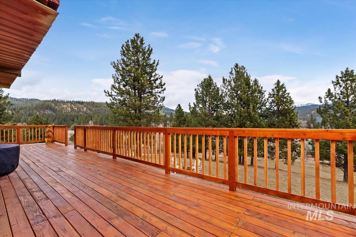 6 East Beck Road Garden Valley, ID 83622 - Photo 30 of 44 View of wooden terrace