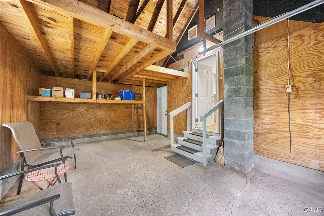 117 Stanton Drive DeWitt, NY 13214 - Photo 29 of 35 One Car garage with great storage loft and shelves