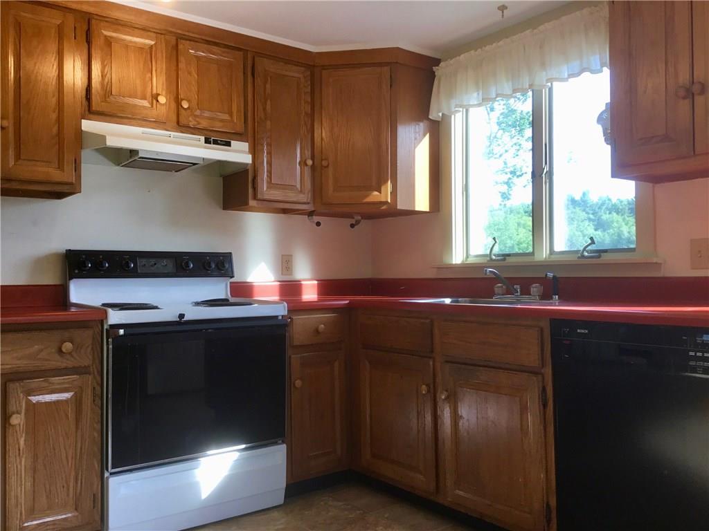 336 Old Brunswick Road West Bath, ME 04530 - Photo 3 of 35 Kitchen with back door to deck area...