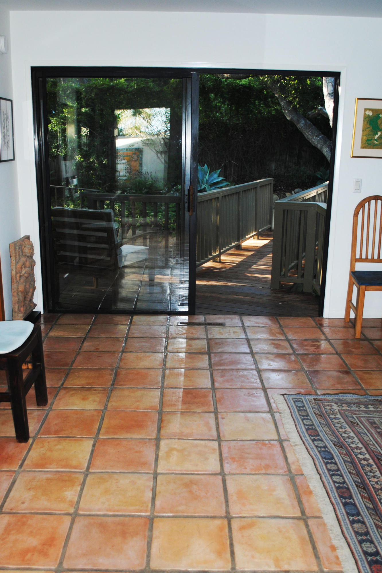 548 San Ysidro Road, Unit A Santa Barbara, CA 93108 - Photo 14 of 25 Terra Cotta Floor-m