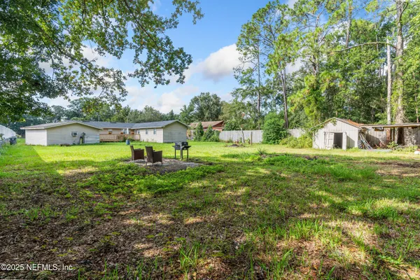 a view of a house with a patio