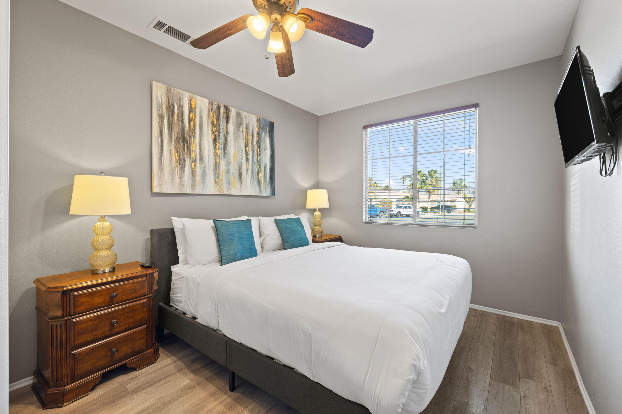 80759 Avery Drive Indio, CA 92201 - Photo 39 of 70 a bedroom with a bed dresser and a window