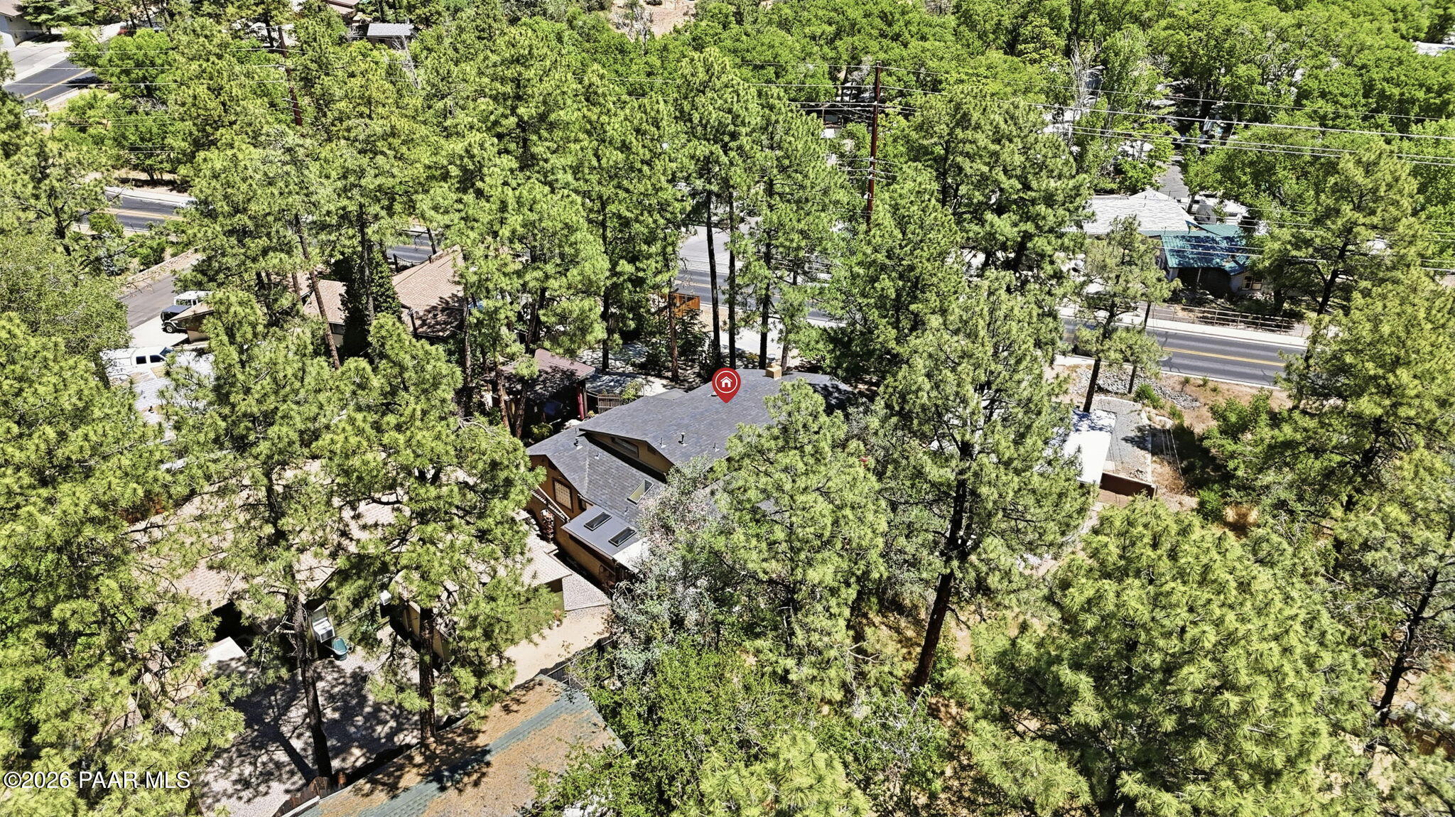 535 Copper Basin Road Prescott, AZ 86303 - Photo 40 of 41 view of a house with a tree