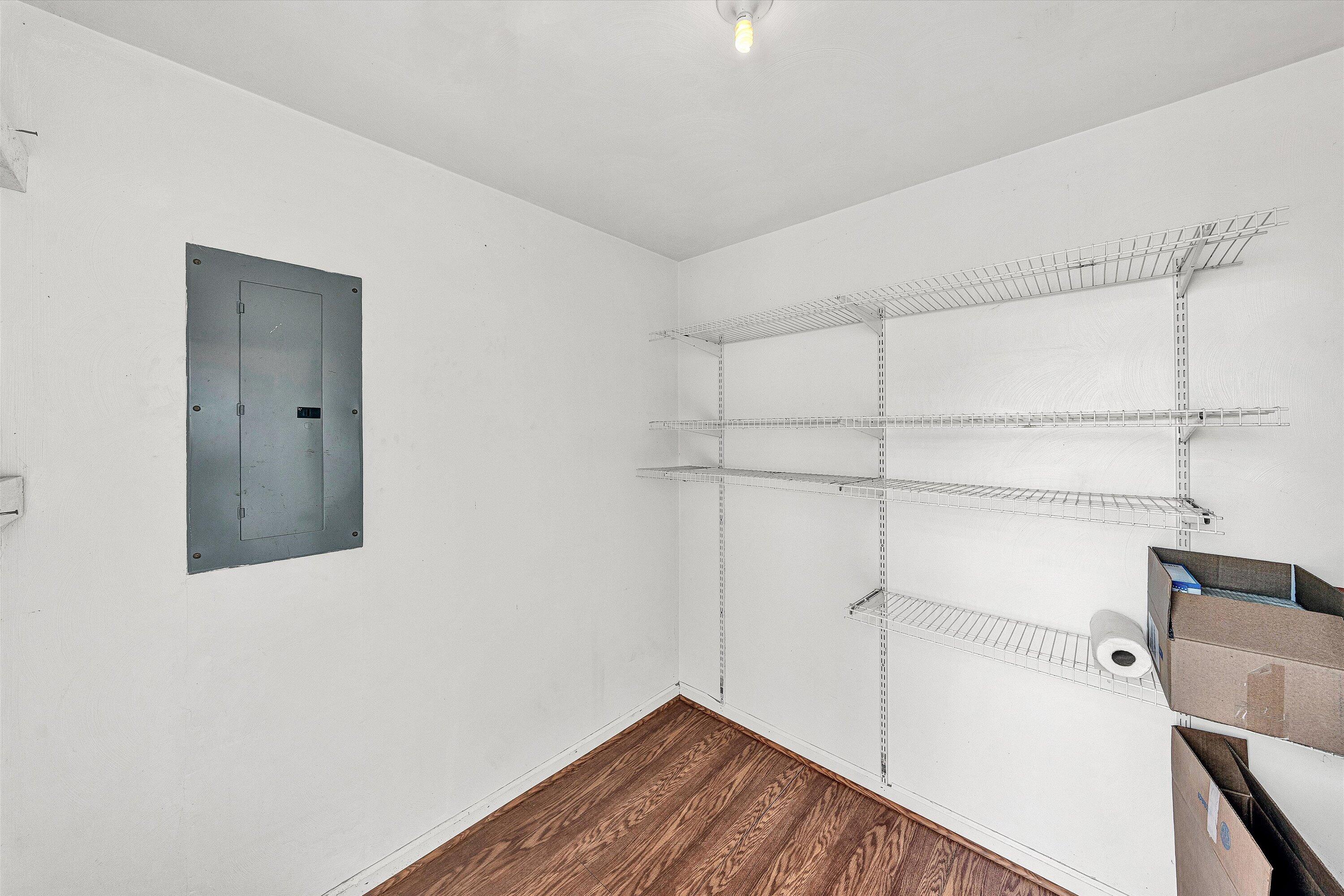 1060 Kessler Mill Road Salem, VA 24153 - Photo 19 of 31 a view of a room with racks on the wall