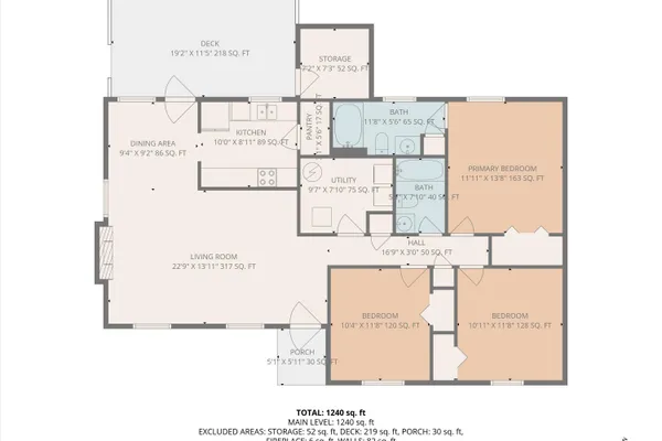 a front view of a house with a garden and yard