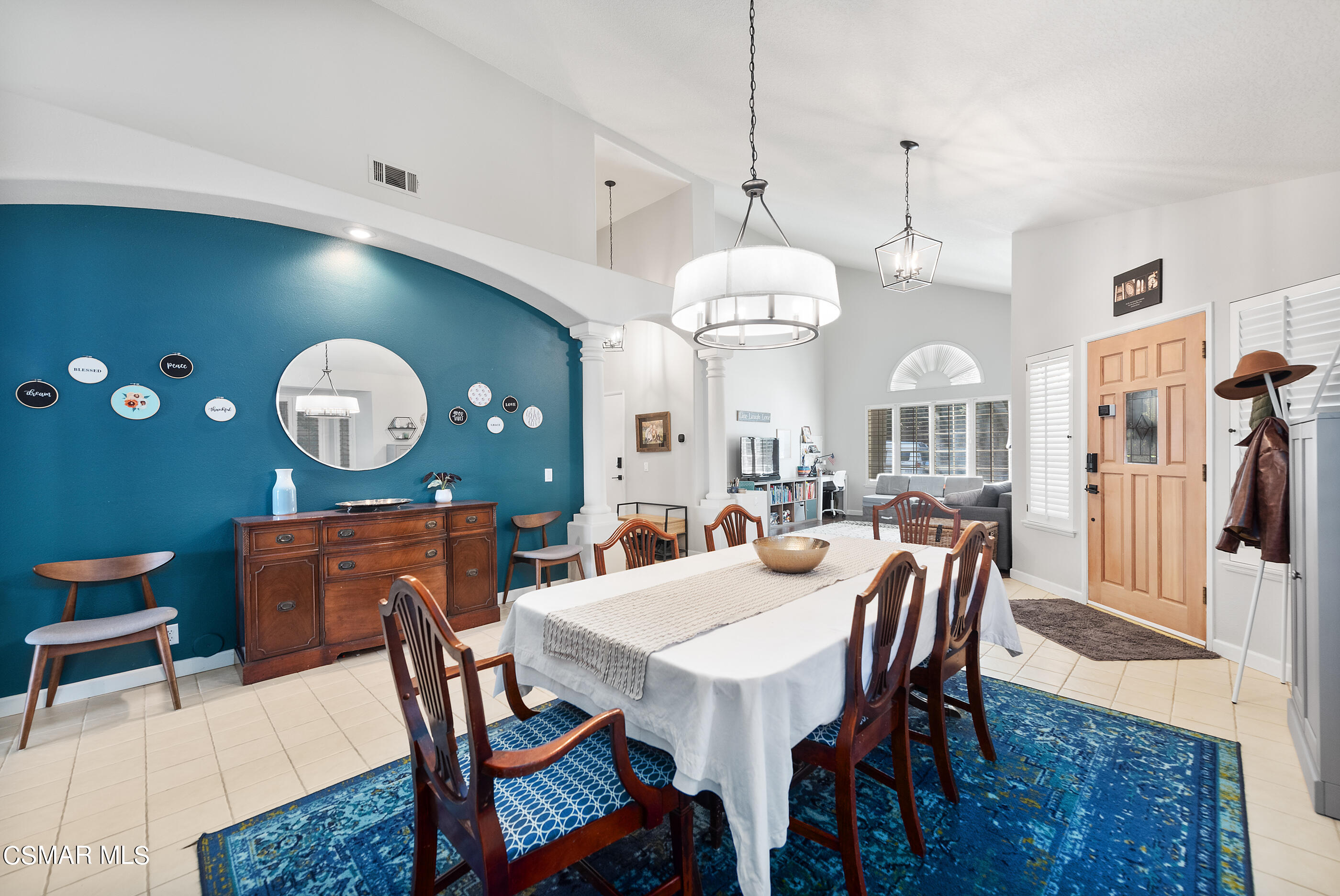 472 Fresh Meadows Road Simi Valley, CA 93065 - Photo 8 of 33 a view of a dining room with furniture and chandelier