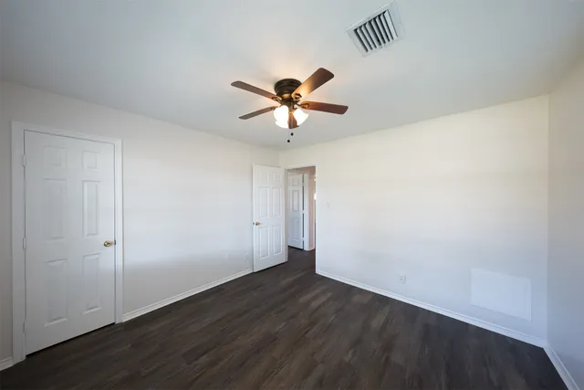 wooden floor in an empty room