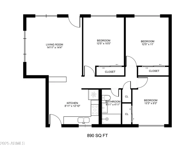 $1,350 | 2919 East Oak Street, Unit 1, Phoenix, AZ 85008
