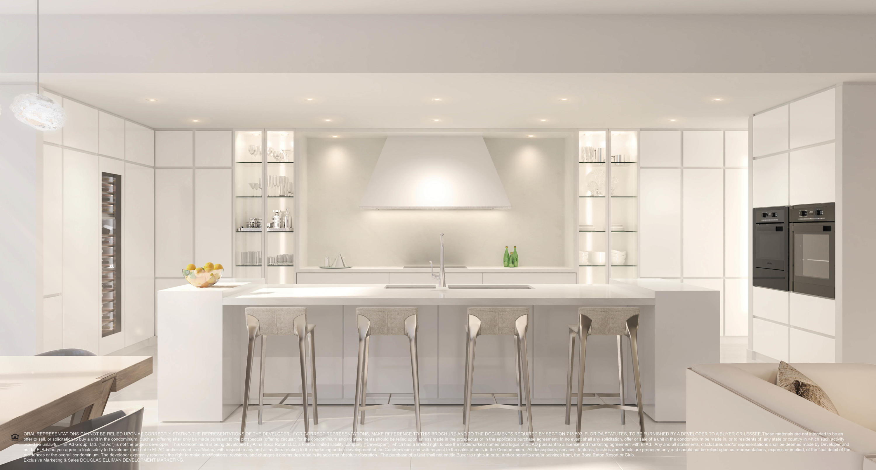 200 Southeast Mizner Boulevard, Unit 409 Boca Raton, FL 33432 - Photo 9 of 11 Alina_Kitchen_With Disclaimer
