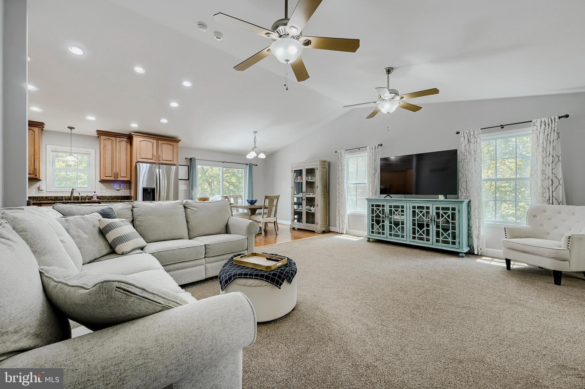 Recessed lighting and ceiling fans