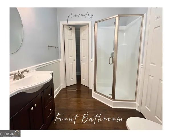 a sign that is on the side of a building