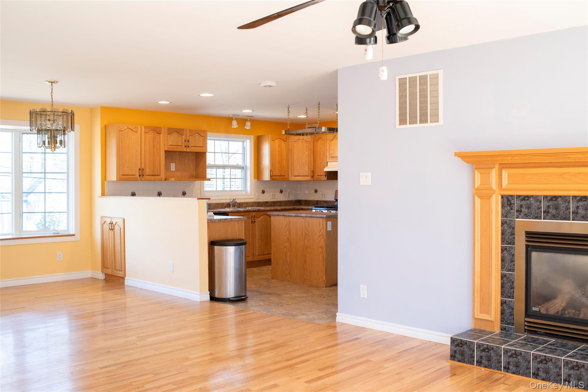 212 Rhinecliff Road Rhinebeck, NY 12572 - Photo 7 of 18 a kitchen with stainless steel appliances granite countertop a stove a sink and a microwave