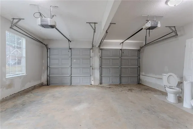 a view of a room with an empty space