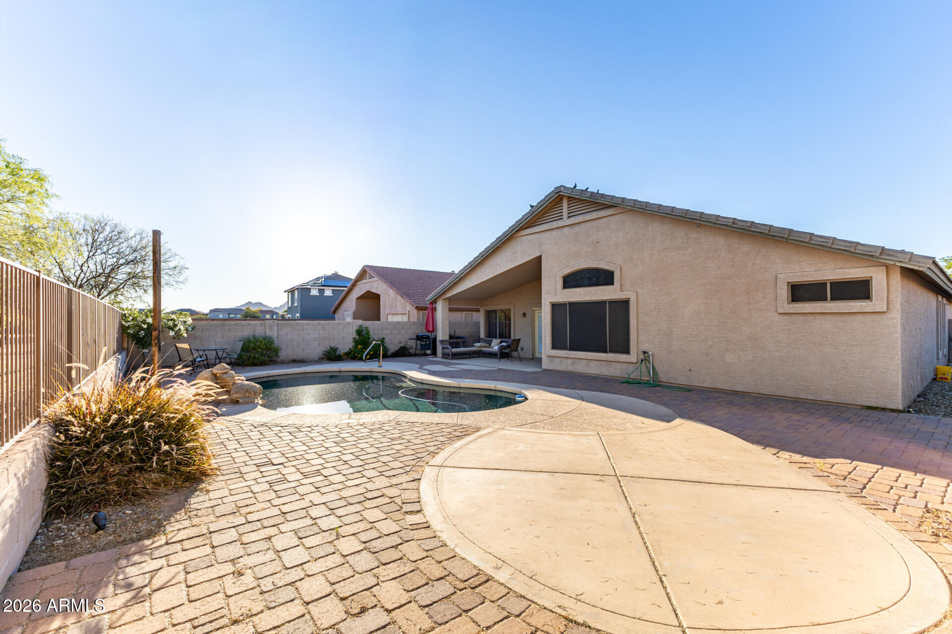 935 West Gascon Road San Tan Valley, AZ 85143 - Photo 30 of 43 a house view with a outdoor space