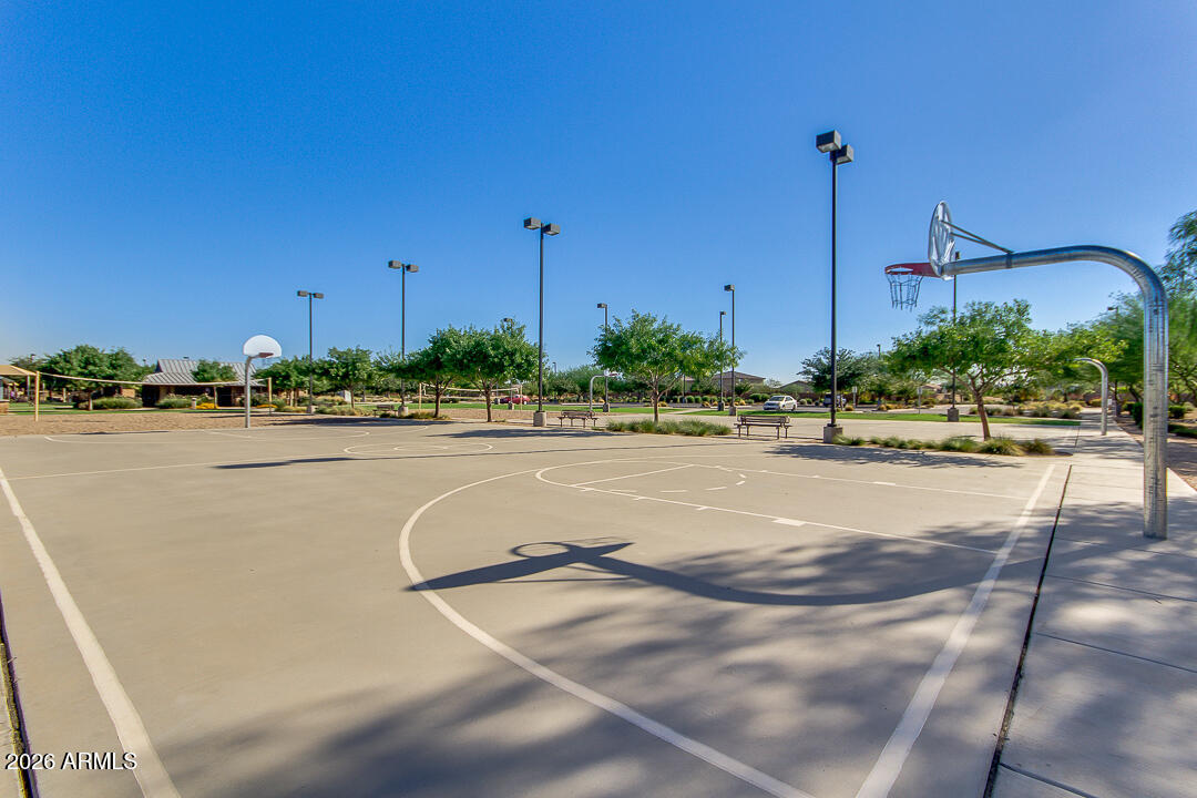 935 West Gascon Road San Tan Valley, AZ 85143 - Photo 36 of 43 a view of a basket ball ground