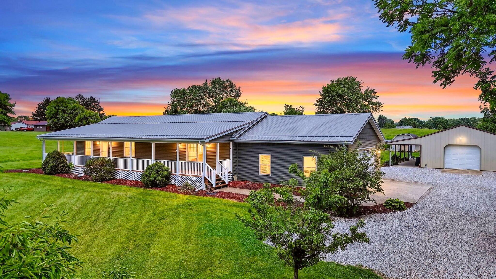 7096 Warner-Huffer Road Circleville, OH 43113 - Photo 2 of 38 7096 Warner-Huffer Rd Virtual Twilight 2