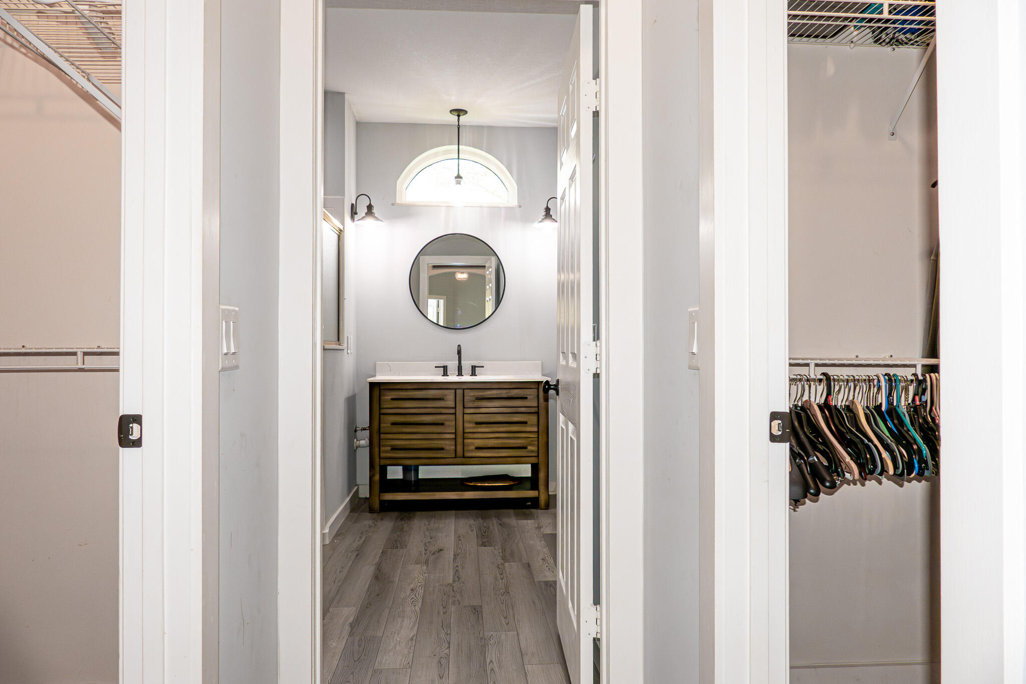 7685 Pleasant Ridge Court Stuart, FL 34997 - Photo 24 of 66 a view of hallway with washer and dryer